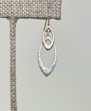 RAIN DC Two Tone Ellipse On Ellipse Earring