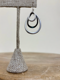RAIN Silver Teardrop Layer Earring
