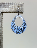 RAIN Wide Teardrop Earring