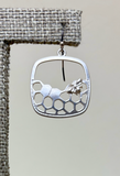 Takobia Silver Honeycomb Earring