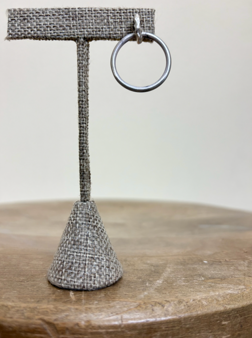 Takobia Silver Hoop Earring