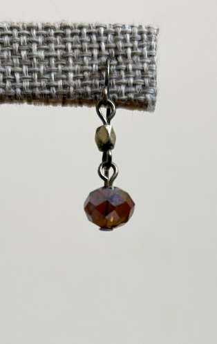 RAIN Two Tone Dangle Earring