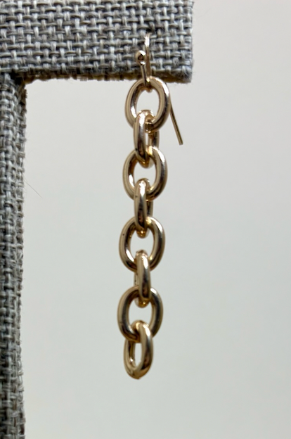 RAIN Gold Chain Earring