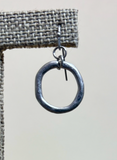 RAIN Silver Solid Hoop Earring
