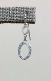 RAIN Silver Double Hoop Dangle Earring