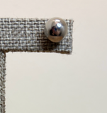 RAIN Silver Medium Stud Earring