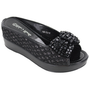 Helens Heart Shoe - 8127-20 BLACK