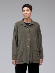 CUT LOOSE Lux Cord Car Coat - 1898183
