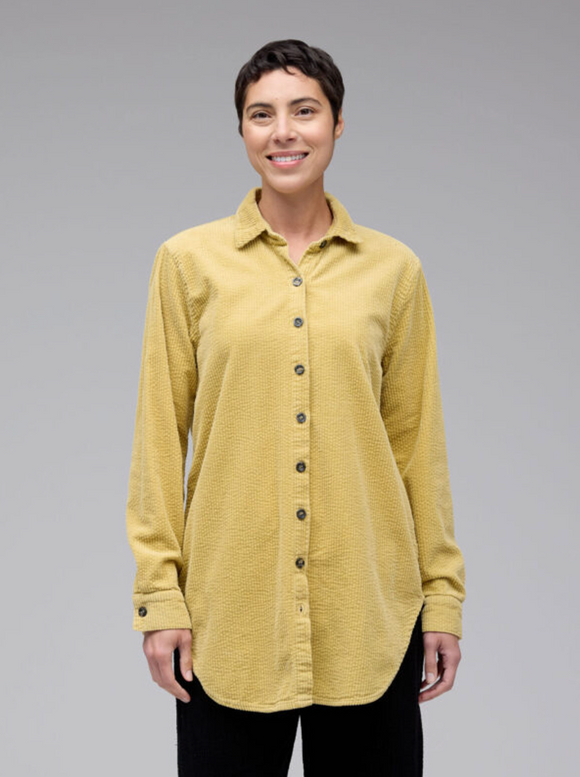 CUT LOOSE Lux Cord Aline Shirt - 1896805