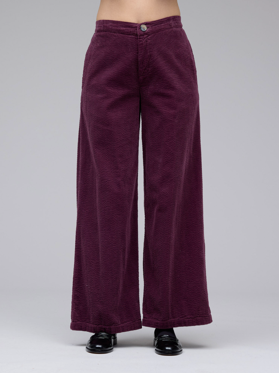CUT LOOSE Lux Cord Wide Leg Zip Pant - 1892689