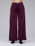 CUT LOOSE Lux Cord Wide Leg Zip Pant - 1892689