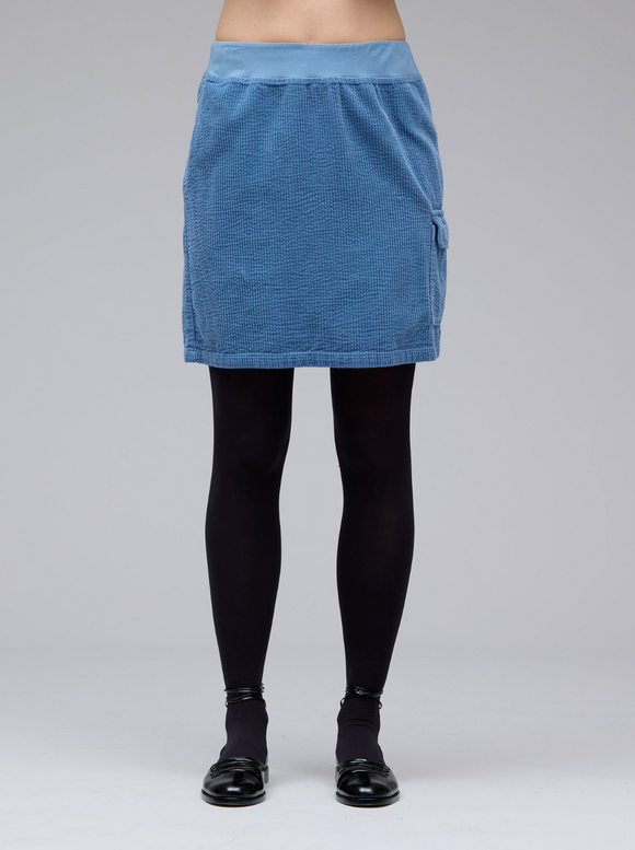 CUT LOOSE Lux Cord Cargo Walking Skirt - 1899054