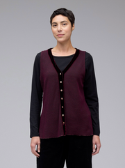 CUT LOOSE Marled Sweater Knit Vest - 6705706