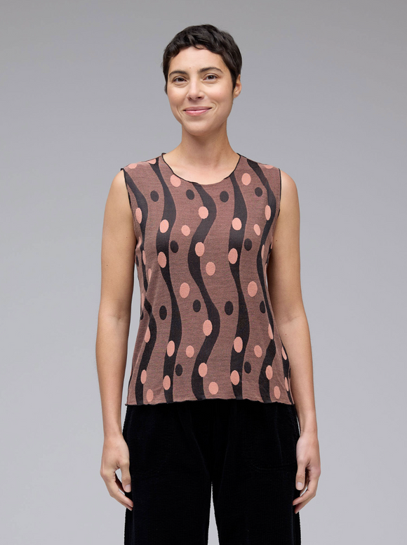 CUT LOOSE Dot Jacquard Shell - 6005711