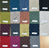 CUT LOOSE Mesh Dot Velvet Trim Cardigan - 6588165