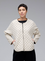 CUT LOOSE Quilted Parachute Bomber Jacket - 6598189