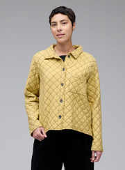 CUT LOOSE Quilted Parachute Crop Jacket - 6598935