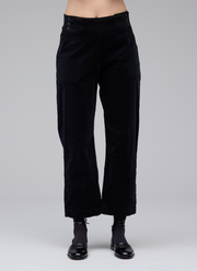 CUT LOOSE Mini Cord Button Trouser - 0032853