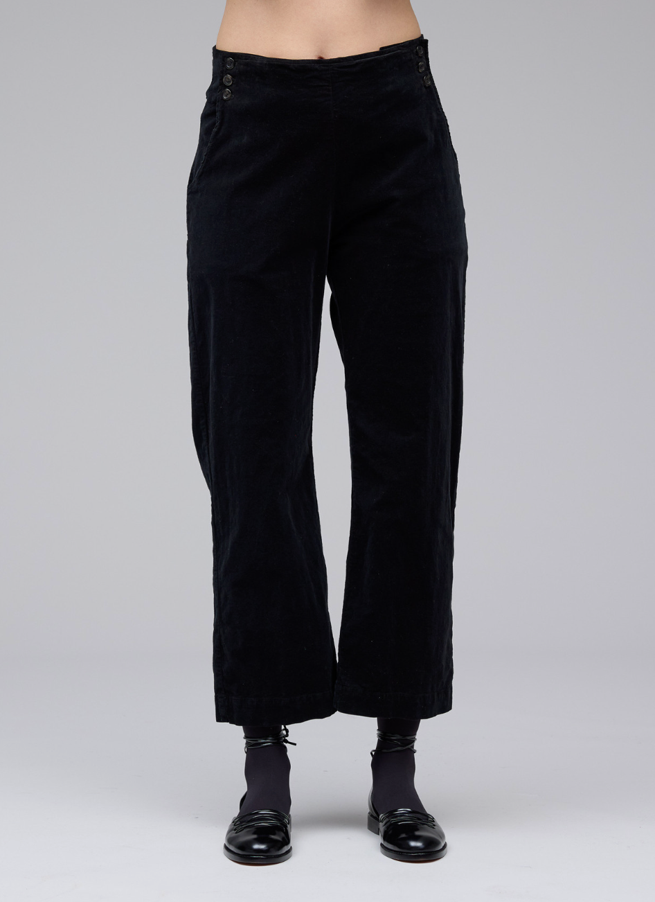 CUT LOOSE Mini Cord Button Trouser - 0032853
