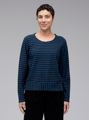 CUT LOOSE Black Stripe Crop Top - 5757935