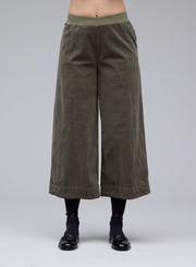 CUT LOOSE Mini Cord Crop Pants W/ Pockets - 0032259