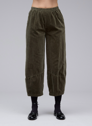 CUT LOOSE Soft Cotton Velvet Lantern Pant - 0482388