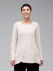 CUT LOOSE Linen Cotton Jersey Pocket Top - 5017901