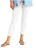 JESS & JANE "CROP LEGGING" - M37 WHT