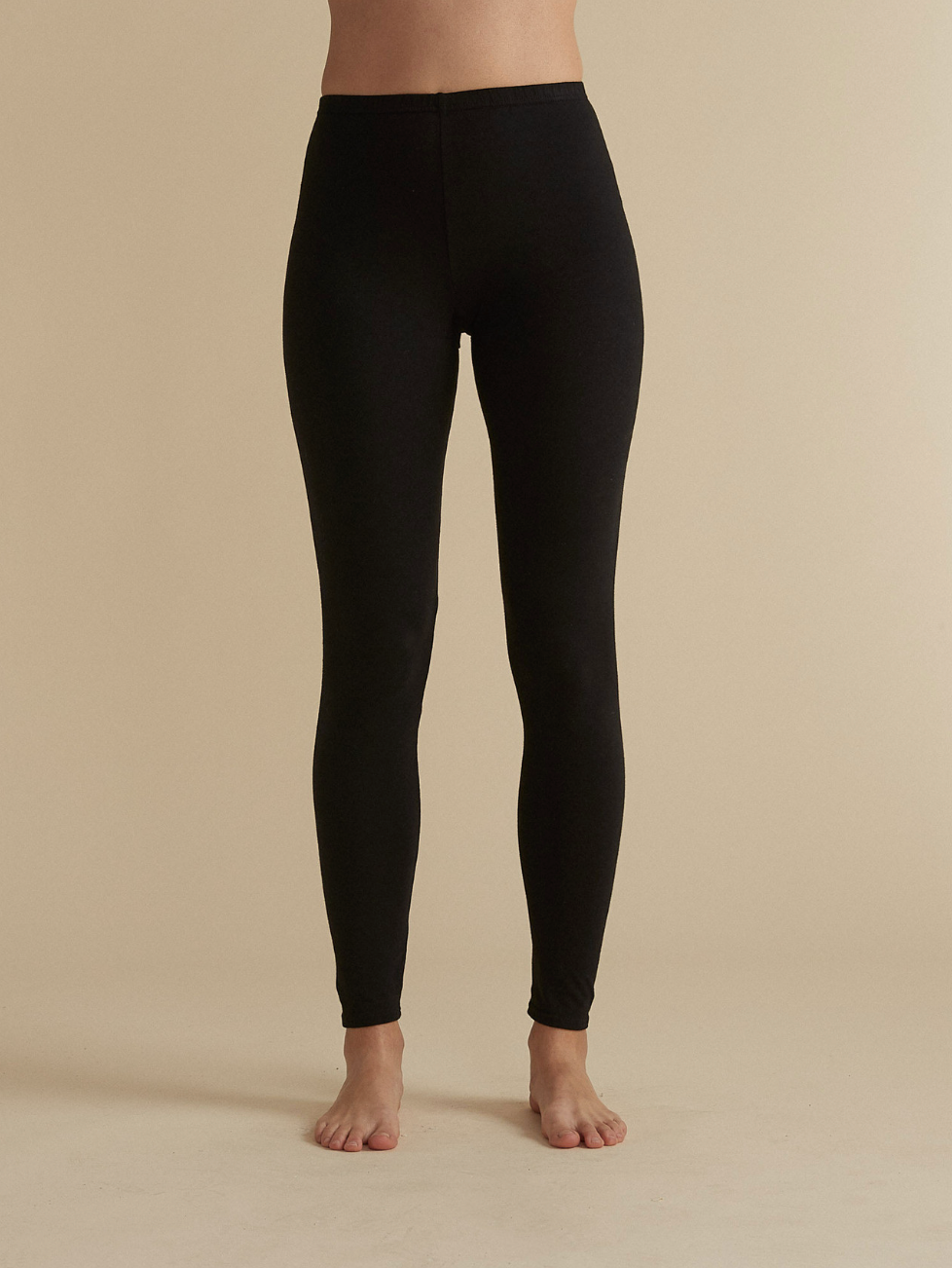 CUT LOOSE Solid Cotton Lycra Full Length Legging - 240300