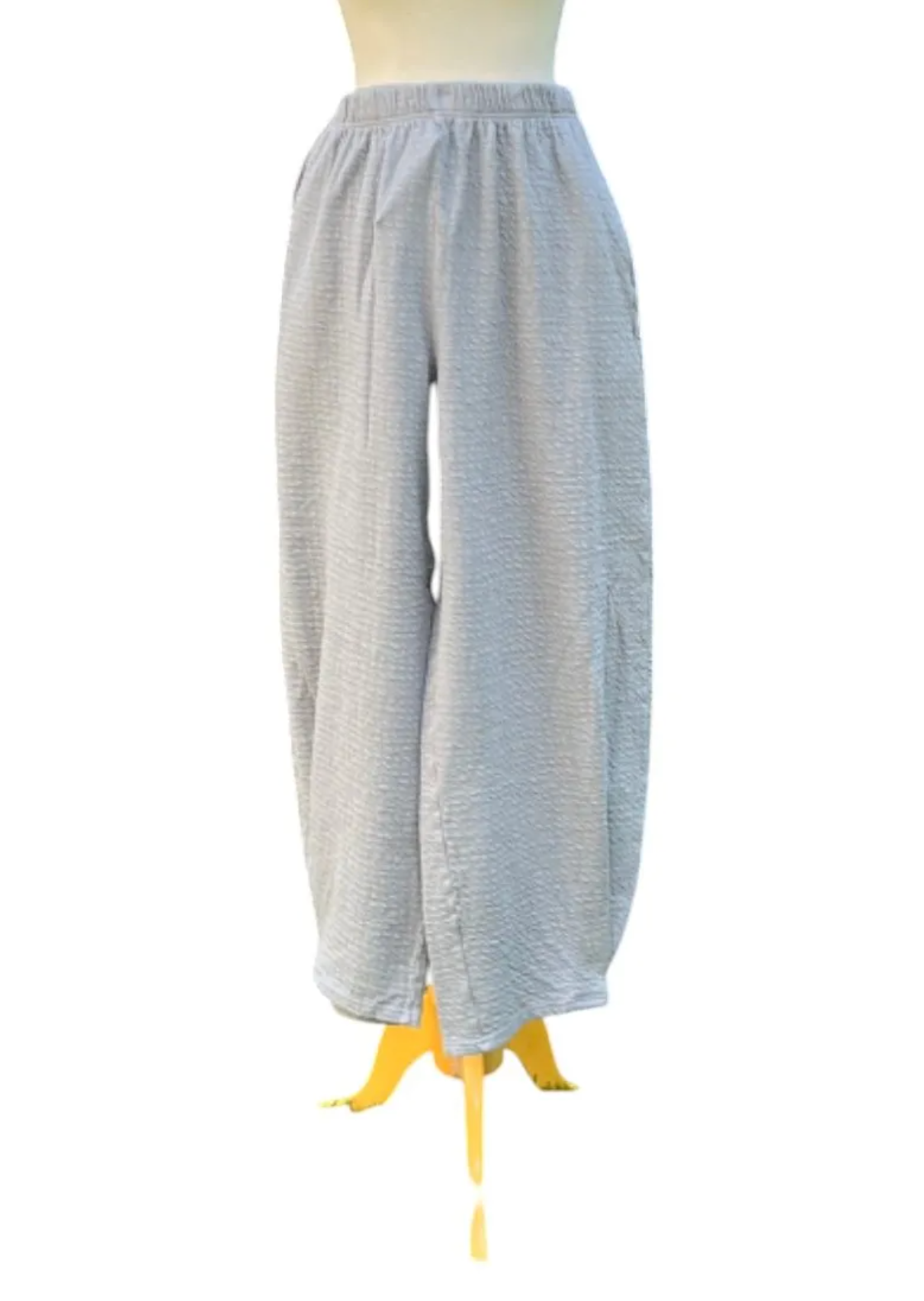 CUT LOOSE Pucker Doublecloth Side Pleat Lantern Pant - 2242205