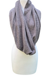 CUT LOOSE Wool Blend Double Cloth Infinity Scarf - 3684111