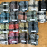 CUT LOOSE Crinkle Plaid High Low Shirt - 0387945