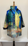 Oopera Raincoat - CAFE TERRACE AT NIGHT BY VINCENT VAN GOGH 1888 - J8839RW-1