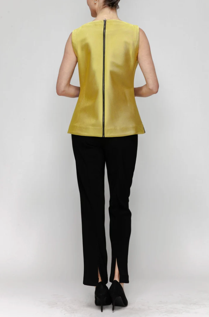 IC COLLECTION Reversible Top - 7606TT - BLACK/LIME