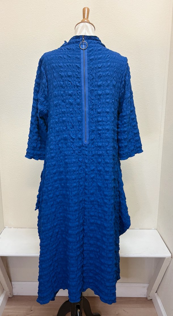 IC Collection Dress - 6135D - BLUE