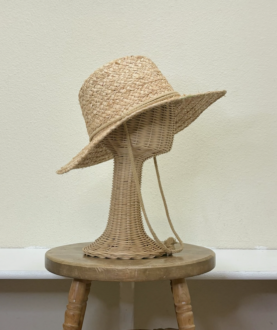 Tan Raffia Sun Hat - 120543