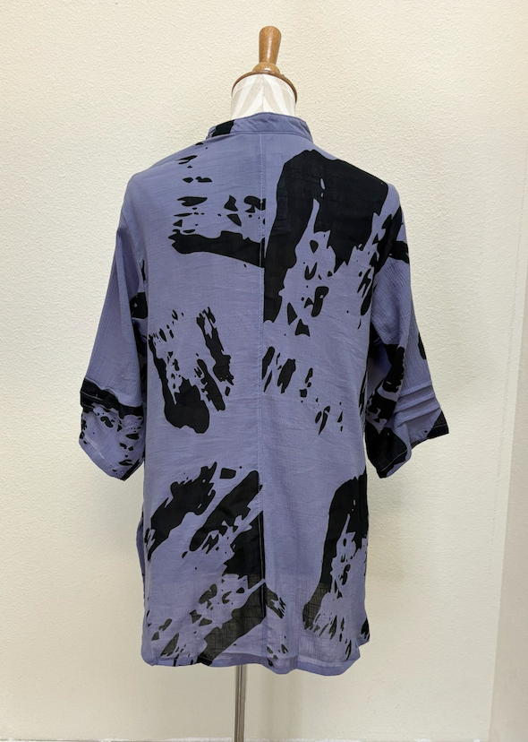 Yasuko Side Pocket Jacket - Brush - LAVENDER