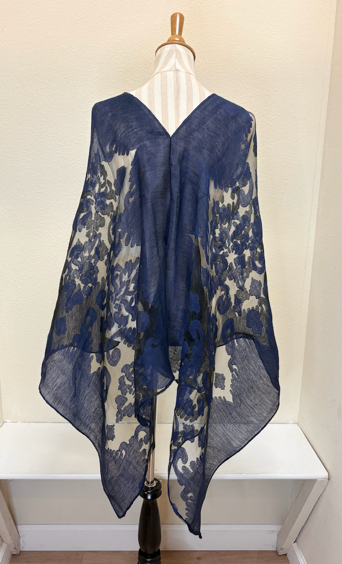 Spain In America Poncho - PRINT 40