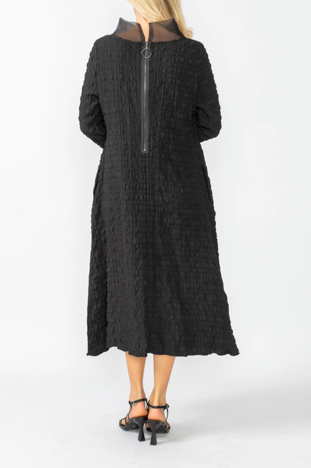 IC COLLECTION Dress - 4705D - BLACK