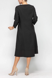 IC COLLECTION Dress - 6783D - BLACK