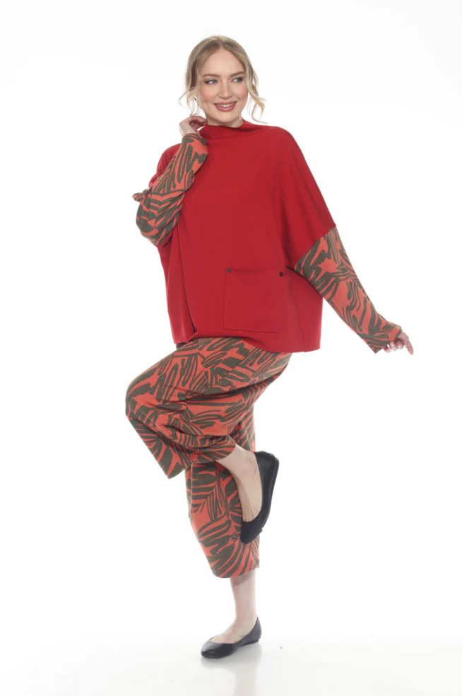 Moonlight Top - 3930 - RED