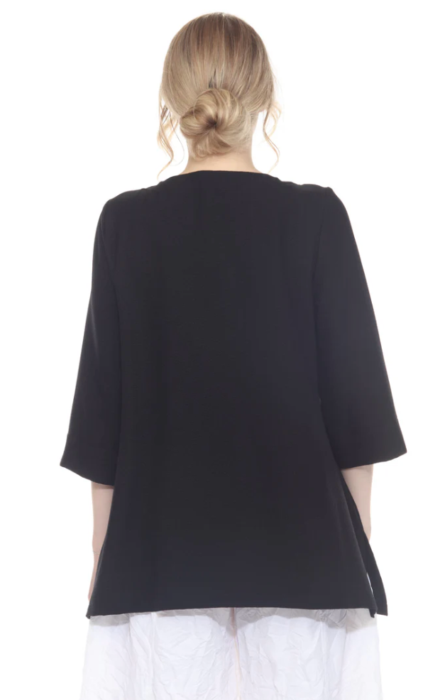 Moonlight Top - 4117CK - BLACK