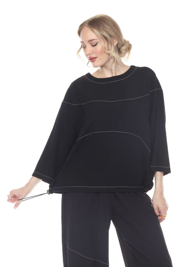 Moonlight Top - 3934 - BLACK