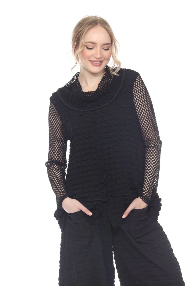 Moonlight Top - 3989 - BLACK