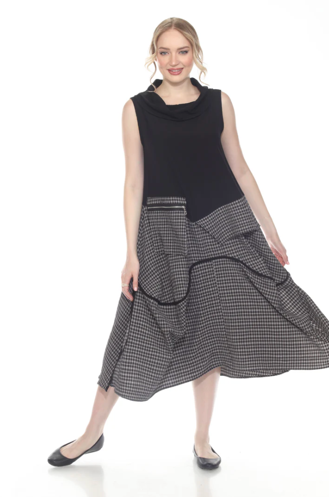 Moonlight Dress - D4068 - WHITE MIX (NOT BLACK MIX)