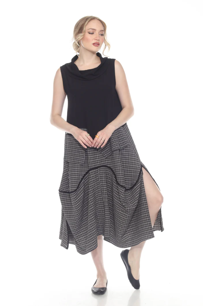 Moonlight Dress - D4068 - WHITE MIX (NOT BLACK MIX)