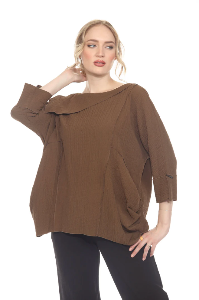 Moonlight Top - 7071NP - OLIVE