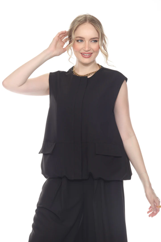 Moonlight Top - 4116 - BLACK