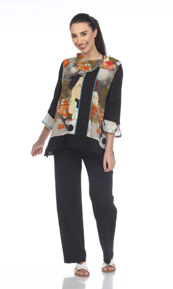 Moonlight Cowl Neck Tunic - 3505