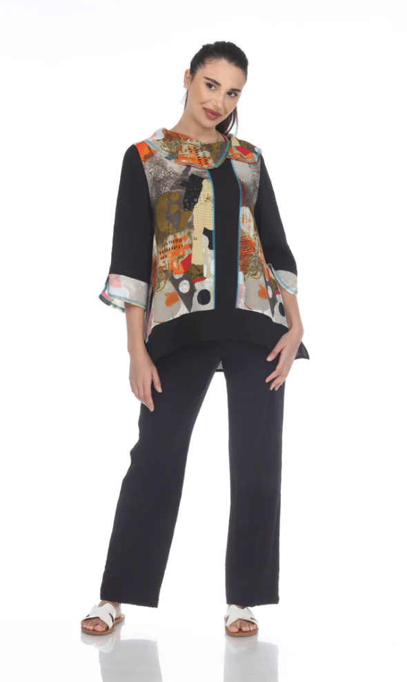 Moonlight Cowl Neck Tunic - 3505